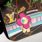 LOUIS VUITTON POCHETTE FELICIE LIMITED EDITION VIVIENNE MASCOT ON HOLLYWOOD DRIVE MONOGRAM CANVAS GHW