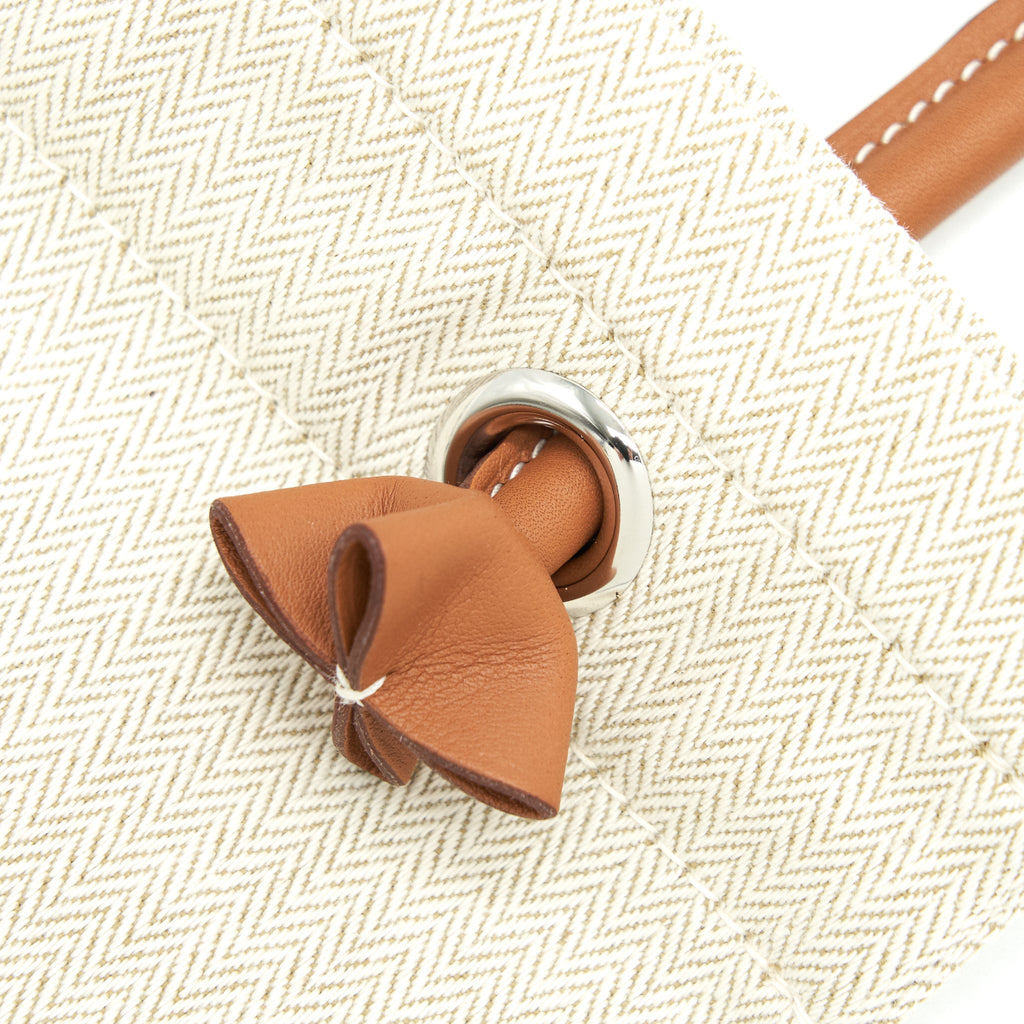 Hermes Aline Grooming Bag Gold/ Craie