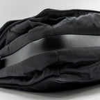 PRADA PADDED RE-NYLON SHOULDER BAG BLACK SHW