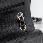 CHANEL JUMBO CLASSIC DOUBLE FLAP CAVIAR BLACK SHW