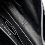 Chanel Large 2.55 Reissue Flap Bag Patent Leather Black SHW