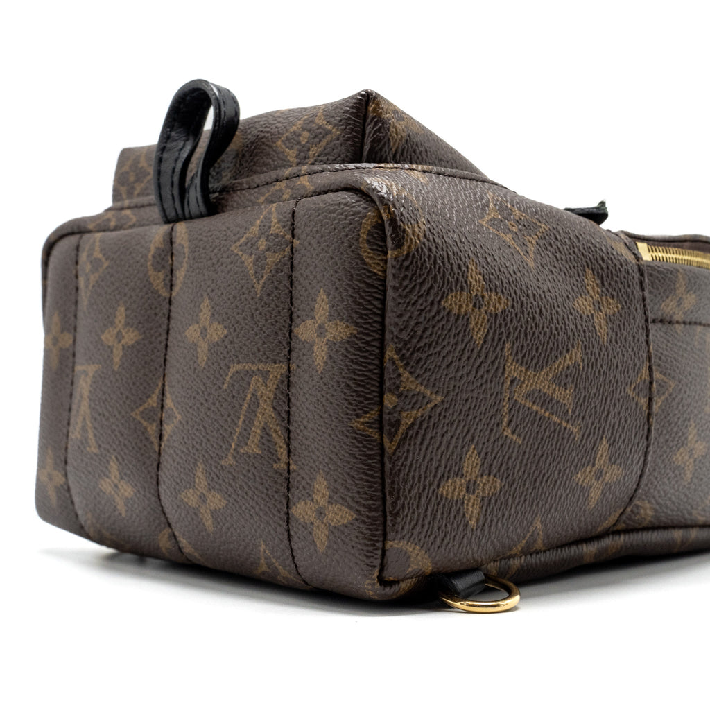 LOUIS VUITTON  MINI PALM SPRING BACKPACK MONOGRAM CANVAS GHW