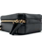CHANEL FILIGREE VERTICAL VANITY CASE CAVIAR BLACK GHW
