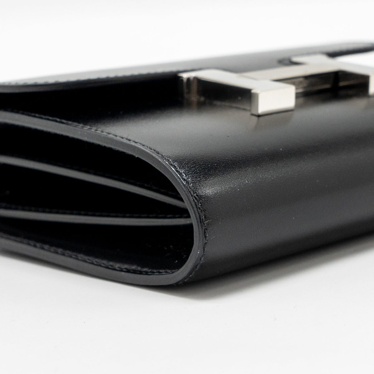 HERMES CONSTANCE WALLET BOX BLACK SHW