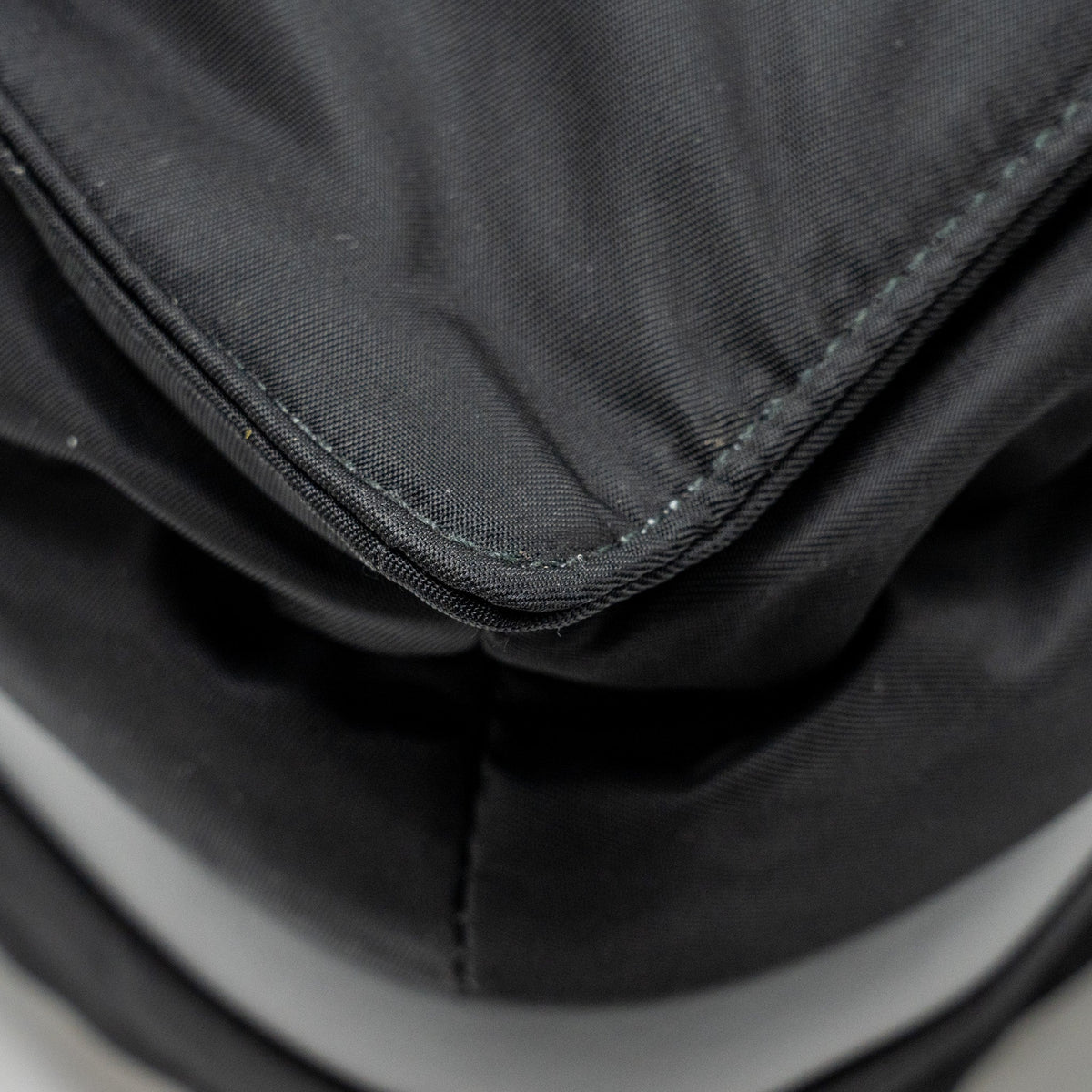 PRADA PADDED RE-NYLON SHOULDER BAG BLACK SHW