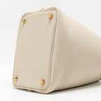Hermes Picotin 18 Lock Bag clemence beton GHW