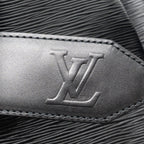 LOUIS VUITTON VINTAGE SAC SEAU BUCKET CROSSBODY BADGE EPI BLACK SHW
