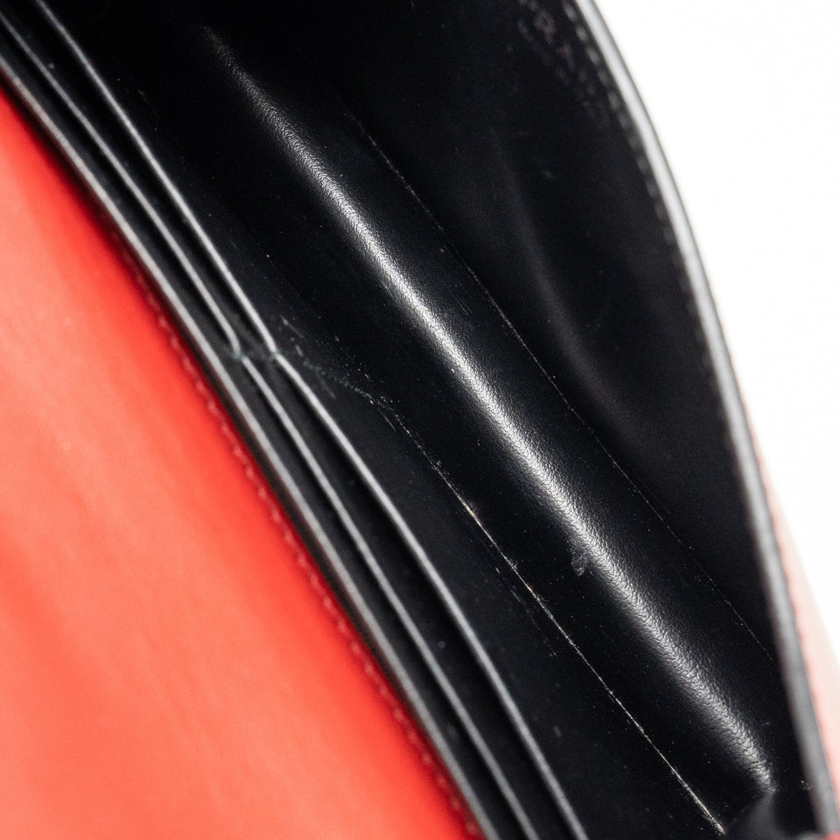 Prada Elektra Wallet on Chain Calfskin Red/Black SHW