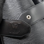 LOUIS VUITTON VINTAGE SAC SEAU BUCKET CROSSBODY BADGE EPI BLACK SHW