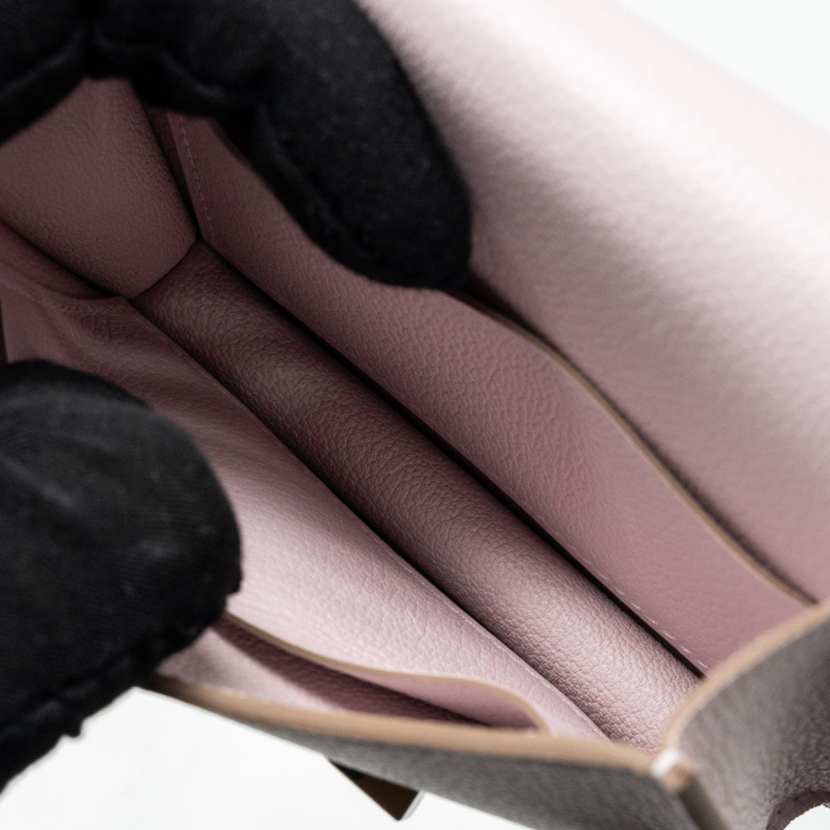 Hermes Constance Slim evercolor mauve pale SHW