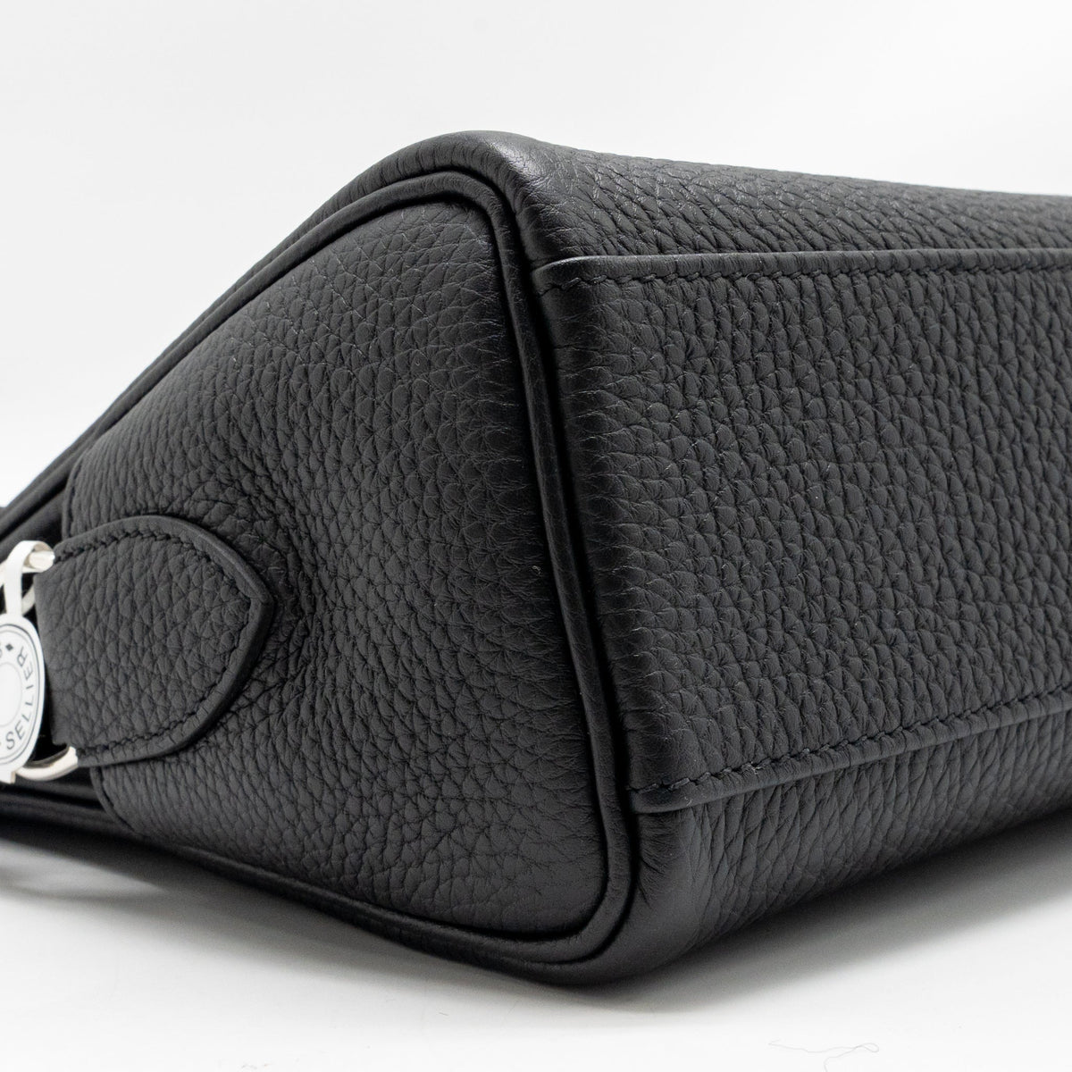 Hermes Kelly Messenger PM Bag Togo Black SHW