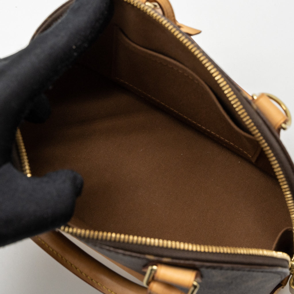 LOUIS VUITTON ALMA BB MONOGRAM CANVAS GHW (NEW VERISON)