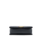 CHANEL MEDIUM BOY BAG LAMBSKIN BLACK BRUSHED GHW