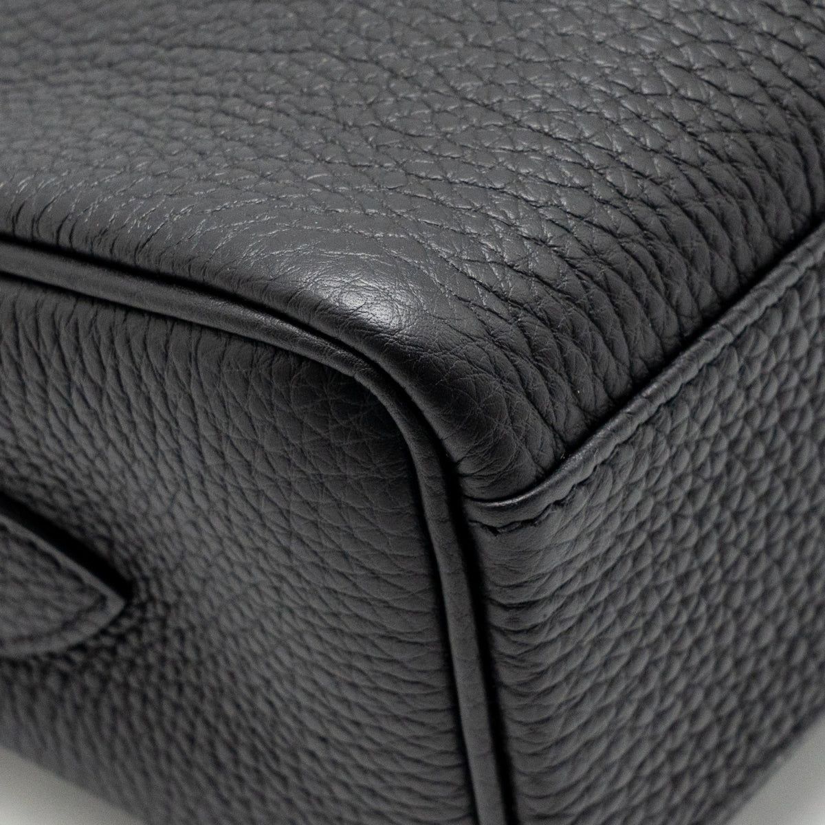 Hermes Kelly Messenger PM Bag Togo Black SHW
