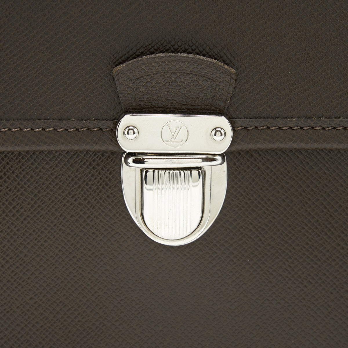 LOUIS VUITTON MEN’S LARGE BRIEFCASE WITH SHOULDER STRAP DARK BROWN SHW