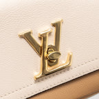 LOUIS VUITTON LOCKME TENDER GRAINED CALFSKIN BEIGE MULTICOLOUR GHW