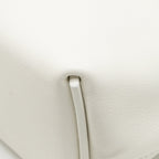 Hermes Mini 24/24 2424-21 Bag Evercolor/Swift Blanc GHW