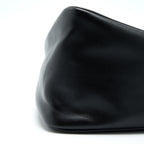 PRADA TRIANGLE SHOULDER BAG LEATHER BLACK SHW
