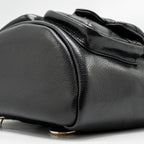 CHANEL TRIPLE PACK BACKPACK CAVIAR BLACK LGHW (MICROCHIP)