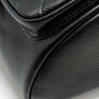 CHANEL TRIPLE PACK BACKPACK CAVIAR BLACK LGHW (MICROCHIP)