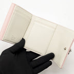Dior Lady Dior Glycine Wallet Cannage Lambskin Pink Fairytale/Latte SHW
