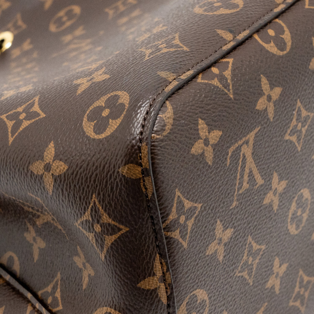 Louis Vuitton Neo Noe Monogram Canvas/Leather Black GHW