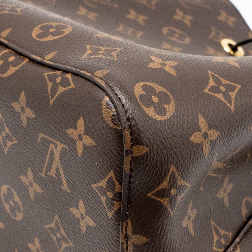 Louis Vuitton Neo Noe Monogram Canvas/Leather Black GHW