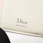 Dior Lady Dior Glycine Wallet Cannage Lambskin Pink Fairytale/Latte SHW