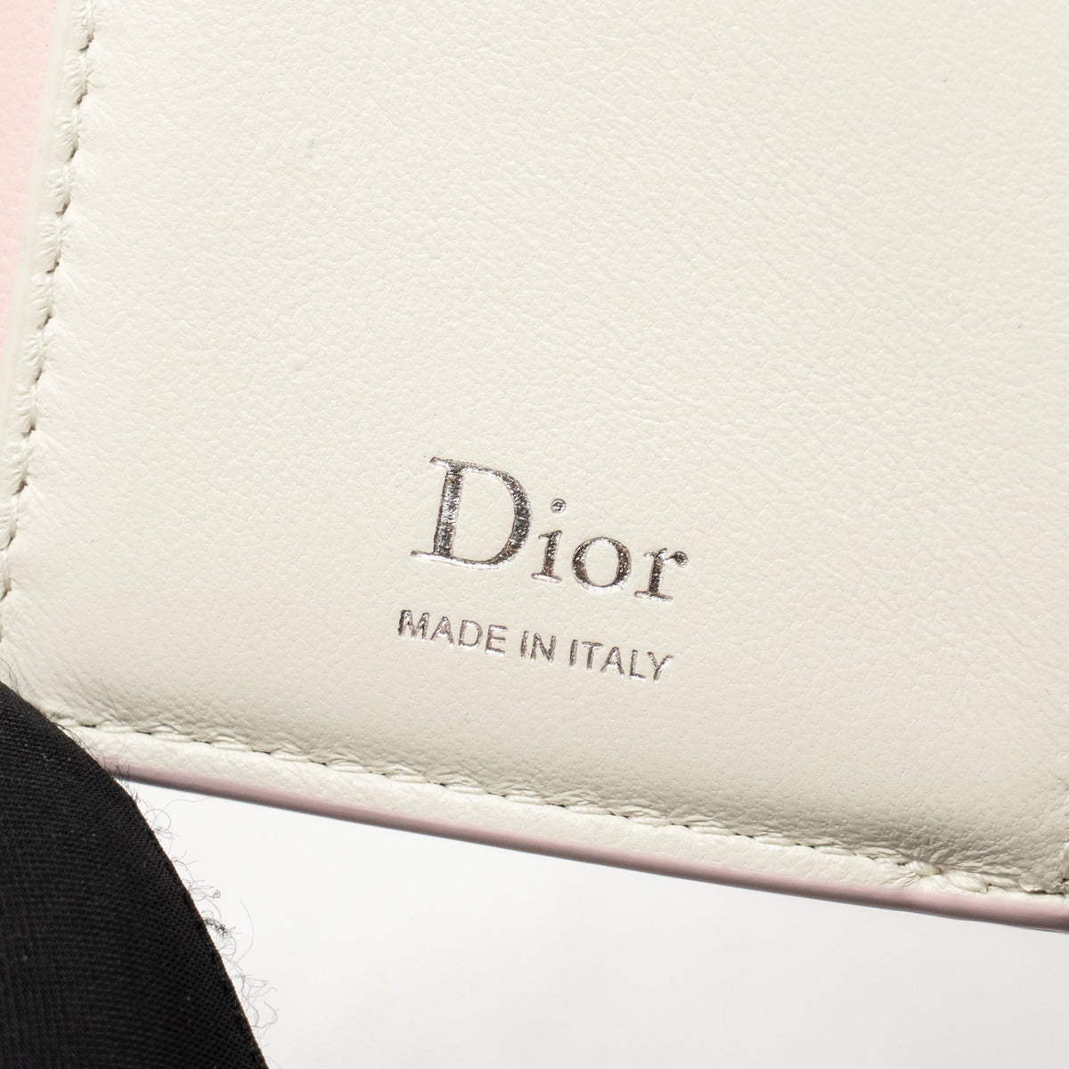 Dior Lady Dior Glycine Wallet Cannage Lambskin Pink Fairytale/Latte SHW