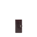Hermes Alligator Bearn wallet Dark Red SHW