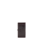 Hermes Alligator Bearn wallet Dark Red SHW
