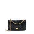 CHANEL SMALL REISSUE 2.55 HANDBAG BLACK GHW