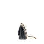 CHANEL SMALL REISSUE 2.55 HANDBAG BLACK GHW