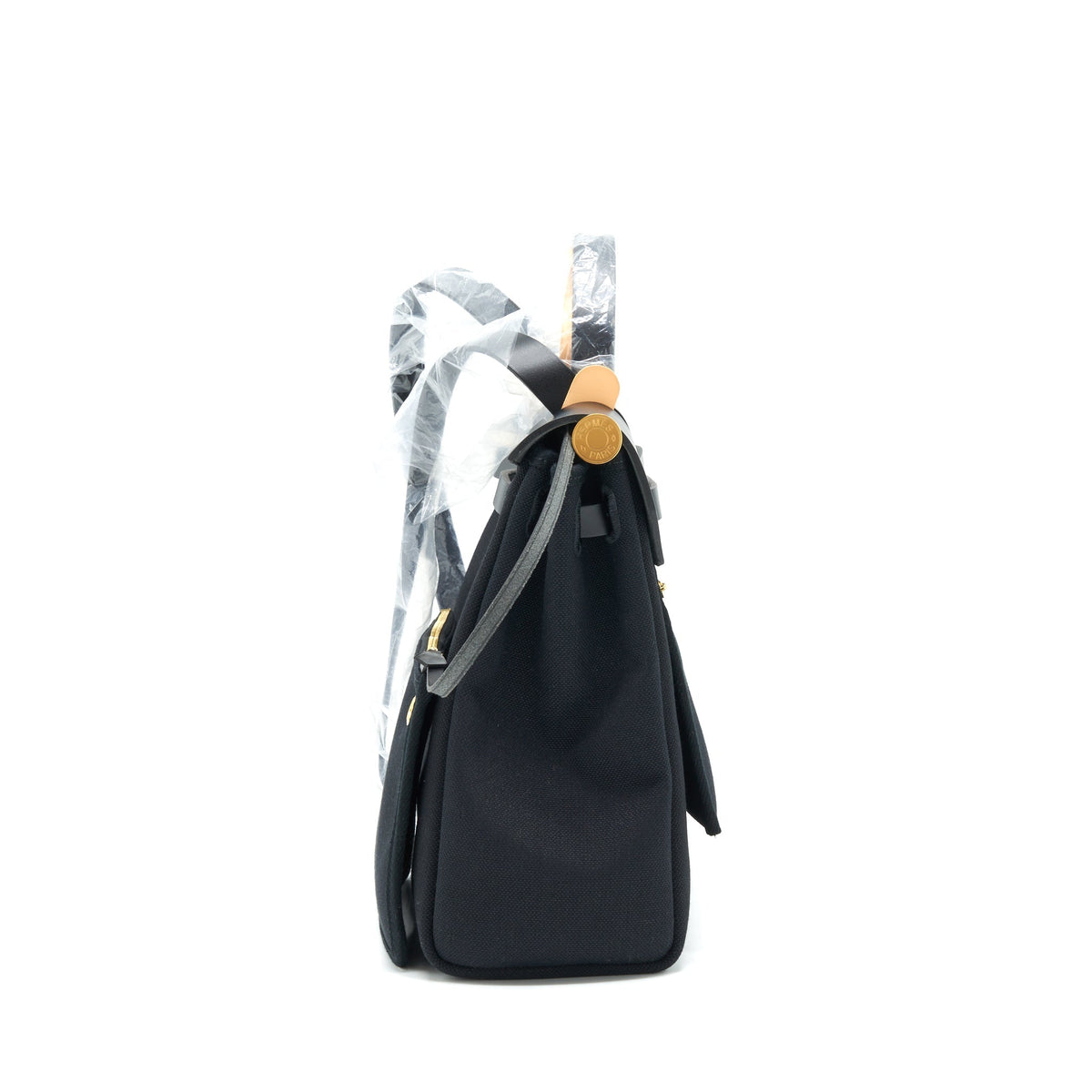 HERMES HERBAG ZIP 31 BAG BLACK GHW