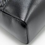 CHANEL 25P MINI 31 BAG SHINY LAMBSKIN BLACK LGHW (MICROCHIP)