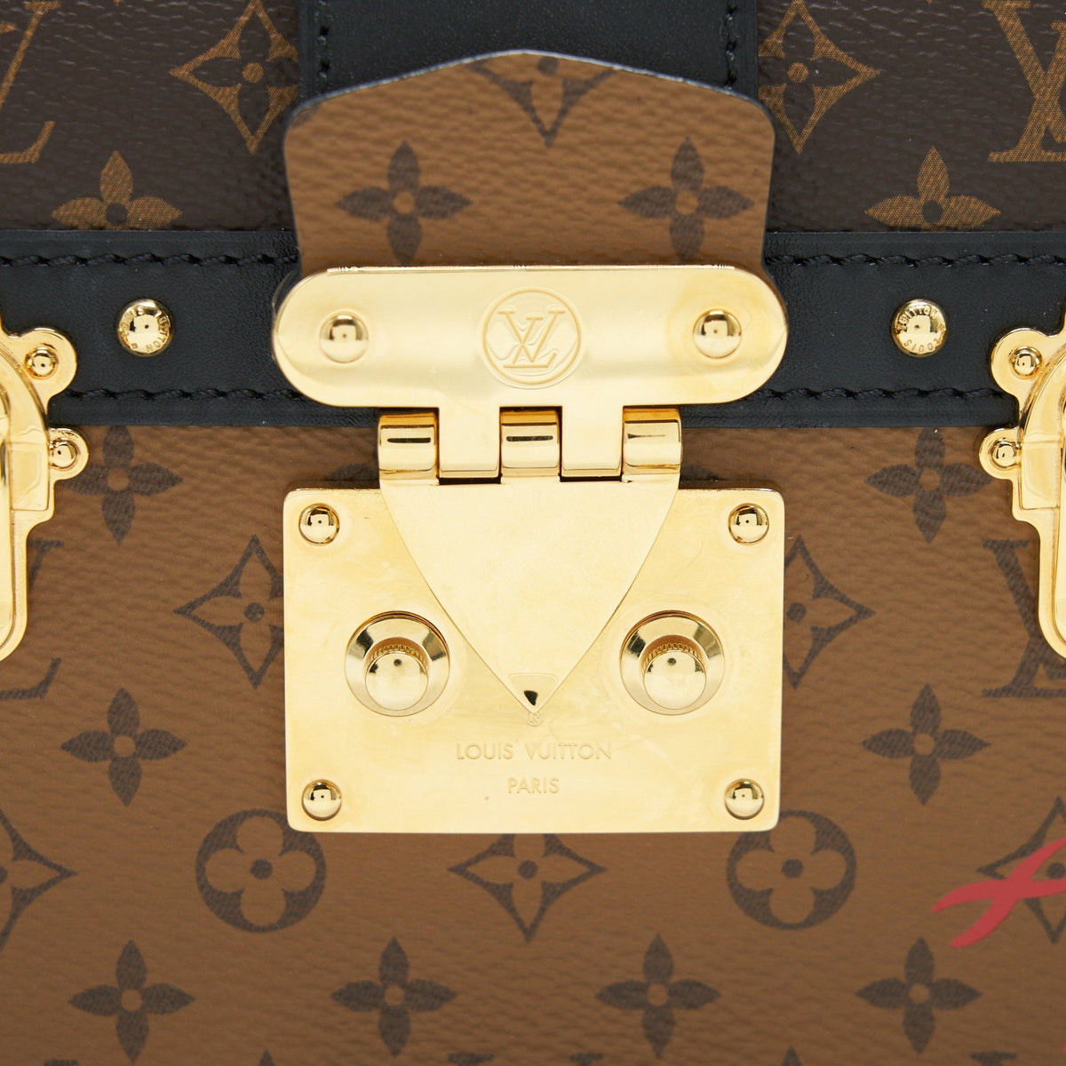LOUIS VUITTON TRUNK CLUTCH MONOGRAM CANVAS