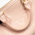 Louis Vuitton Nano Speedy MONOGRAM EMPREINTE LEATHER Rose/Quartz GHW