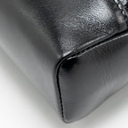 CHANEL 25P MINI 31 BAG SHINY LAMBSKIN BLACK LGHW (MICROCHIP)