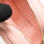 Chanel small heart bag lambskin pink LGHW (microchip)