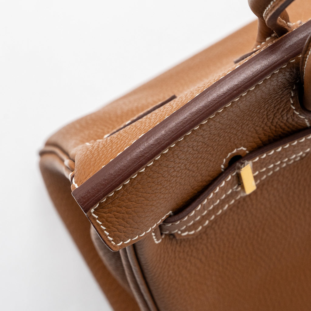 Hermes birkin 25 togo gold GHW