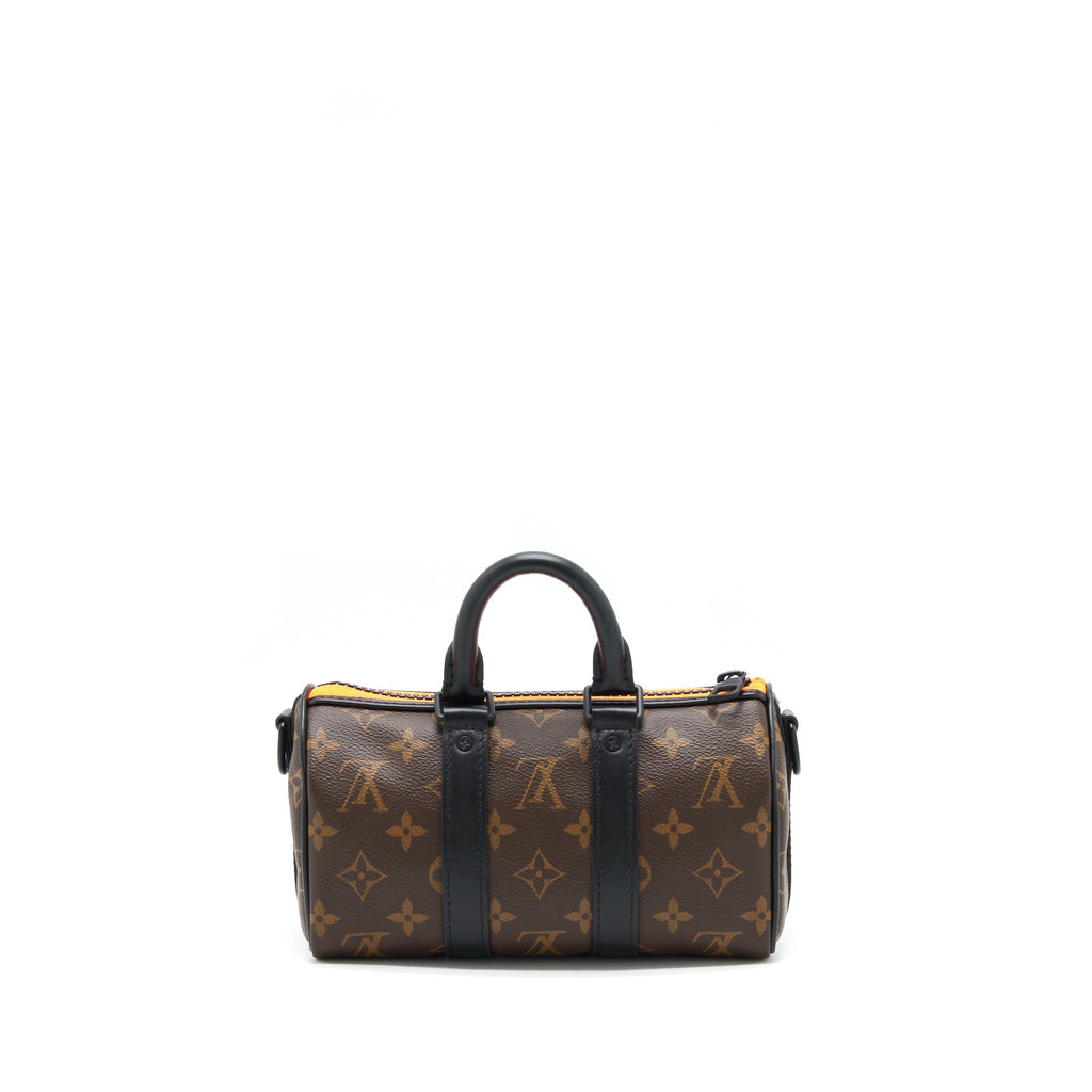 LOUIS VUITTON KEEPALL XS ZOOM WITH FRIENDS BLACK HARDWARE