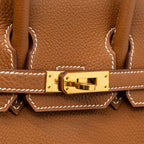 Hermes birkin 25 togo gold GHW