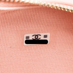 Chanel small heart bag lambskin pink LGHW (microchip)