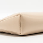 CHANEL MINI 31 CLUTCH WITH CHAIN SHINY LAMBSKIN LIGHT BEIGE LGHW ( MICROCHIP)
