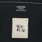 HERMES BIRKIN 30 RETOURNE EPSOM BLACK SHW