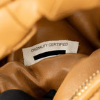 BOTTEGA VENETA MINI JODIE Intrecciato Leather Caramel GHW