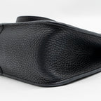 Hermes Halzan 25 Clemence Black GHW