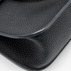 Hermes Halzan 25 Clemence Black GHW