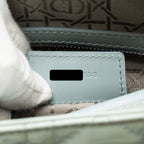 DIOR LARGE LADY DIOR PATENT LIGHT BLUE SHW