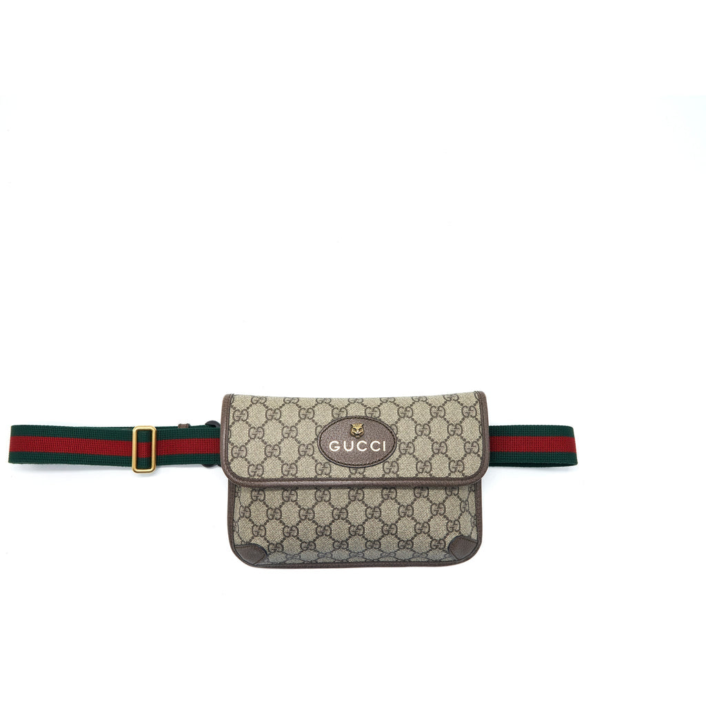 GUCCI GG SUPREME CANVAS BELT BAG